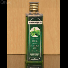 Paraben Free Basil Body Massage Oil at Qtrove